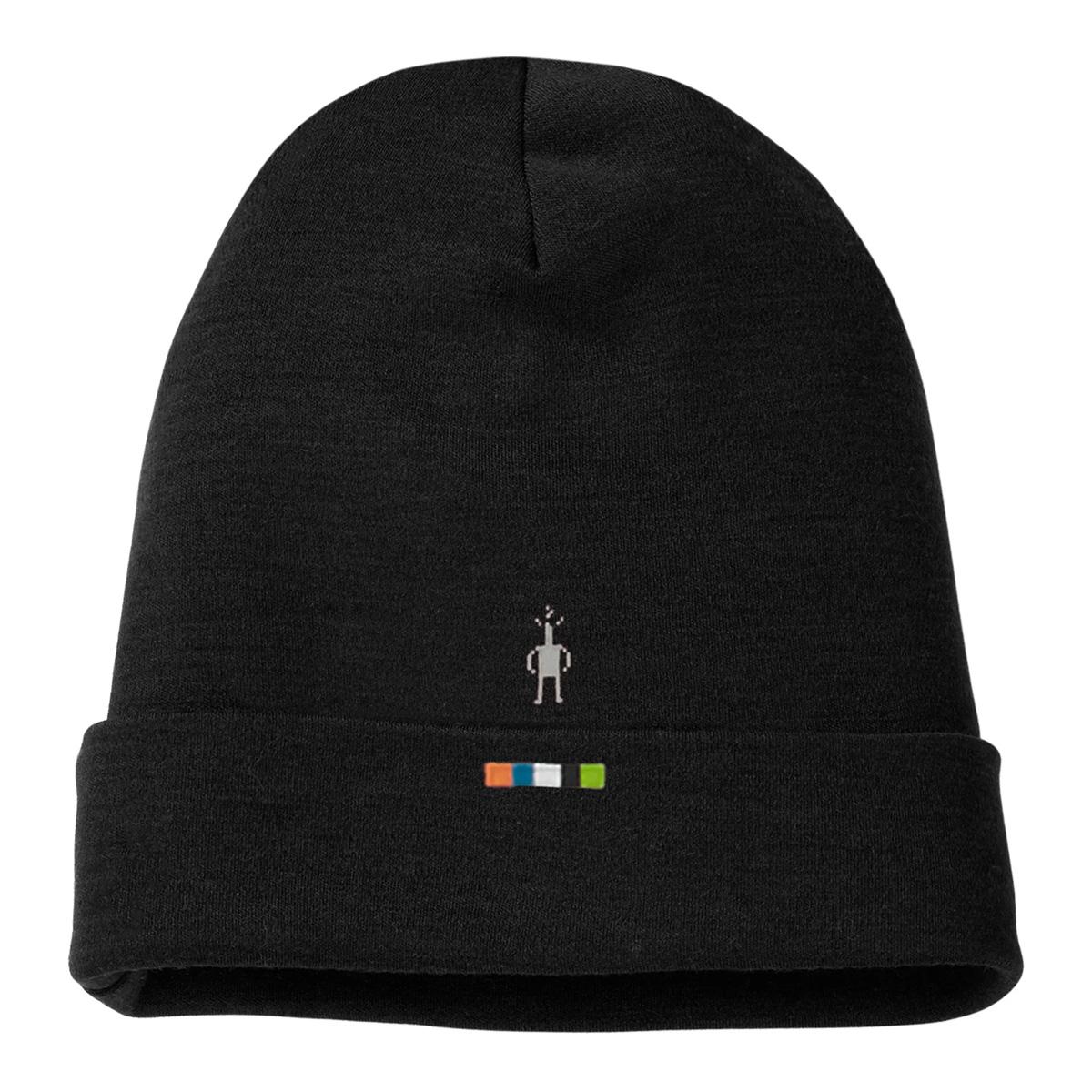 Smartwool Thermal Merino Reversible Cuffed Beanie in Black